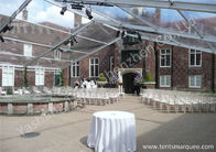 Hard Aluminum Alloy Luxury Wedding Tents with Back Garden Yard Clear Fabric Cover