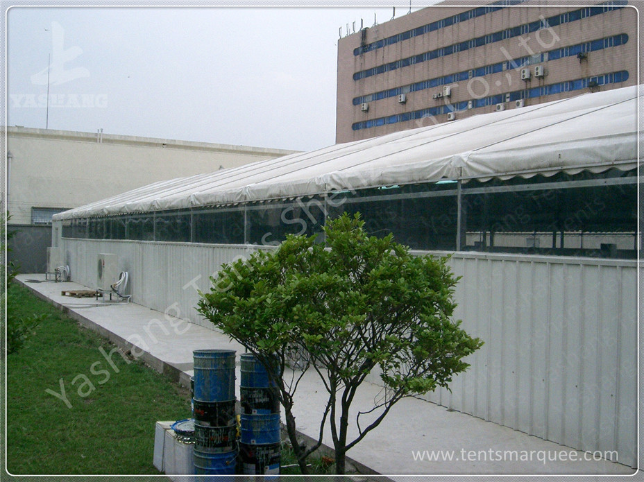Sliding Gate Industrial Large Storage Tents , Temporary Tent Structures