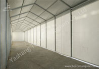 Outdoor Portable industrial canopy shelter UV Resistant Soft White Fabric