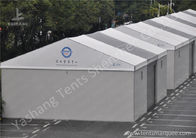 Aluminum Alloy Frame Outdoor Exhibition Tents with Hard Wall and Electric Shutter Door