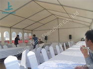Rustless Hard Aluminum Structure Garden Party Canopy Tents White PVC Fabric