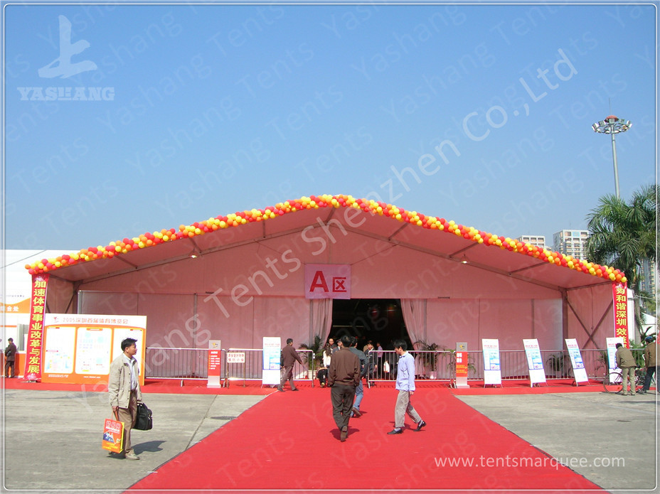 Professional White Commercial Event Marquee Hire 100 km / h Wind Load