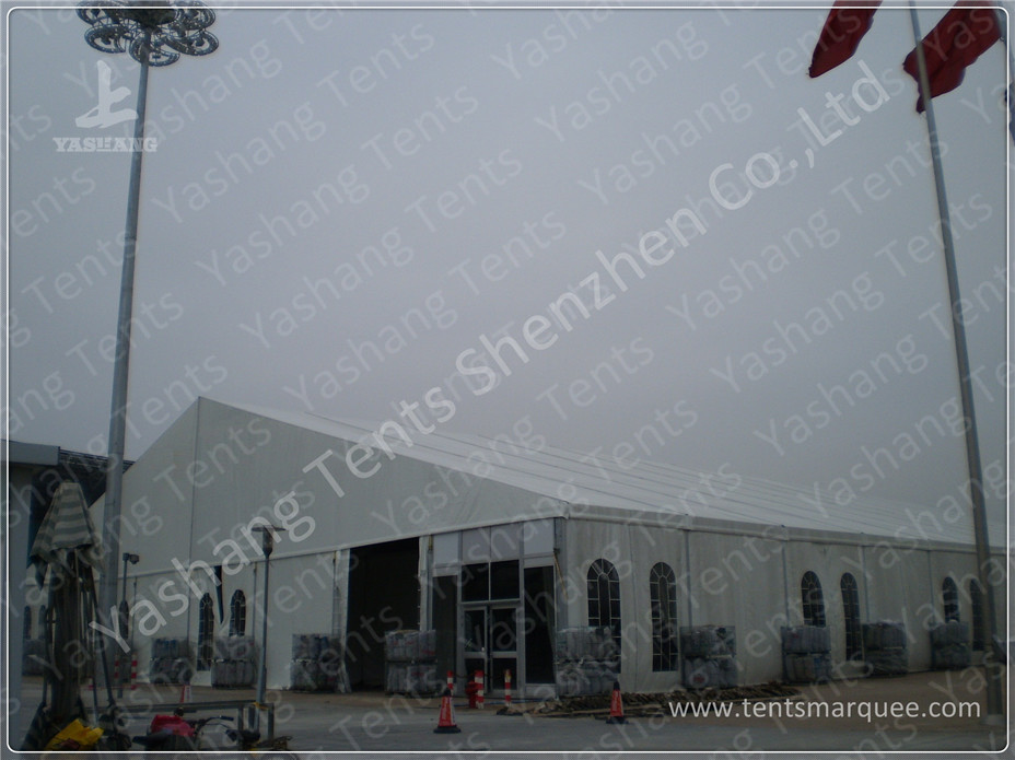 2600 Sqm Clear Span Huge Tent Rentals , Outdoor Tents For Events Exhibitions