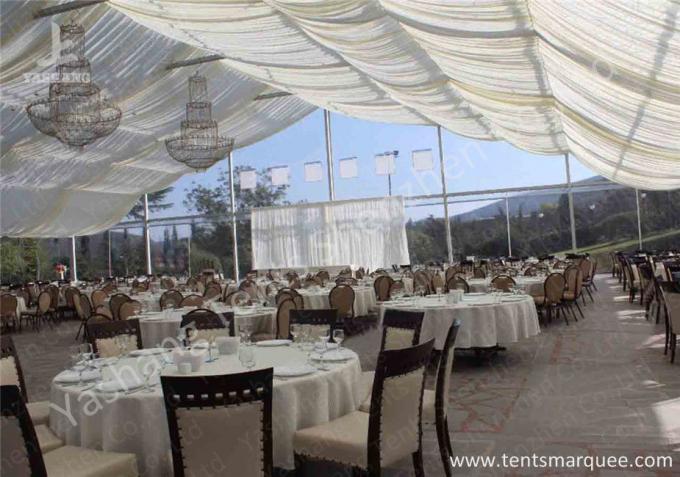 Outdoor Tents Marquee Custmized Luxury Decoration for Wedding Parties