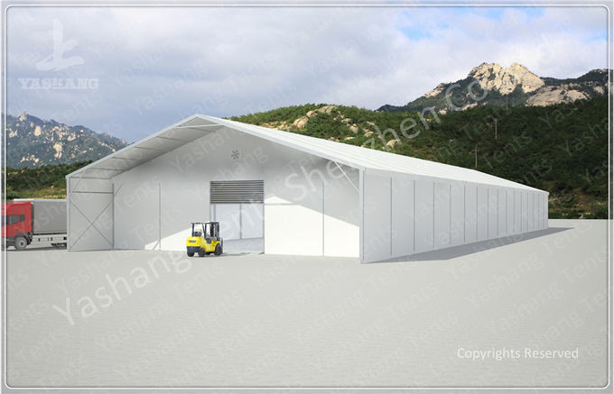 Шатров склада высокой эффективности наем шатров хранения брезента ПВК на открытом воздухе белый