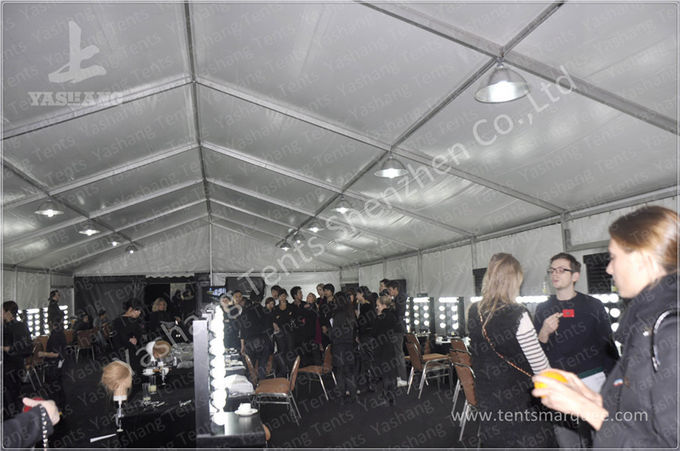 Прочные структуры шатра ткани черноты 300 человек, шатер шатра партии ПВК
