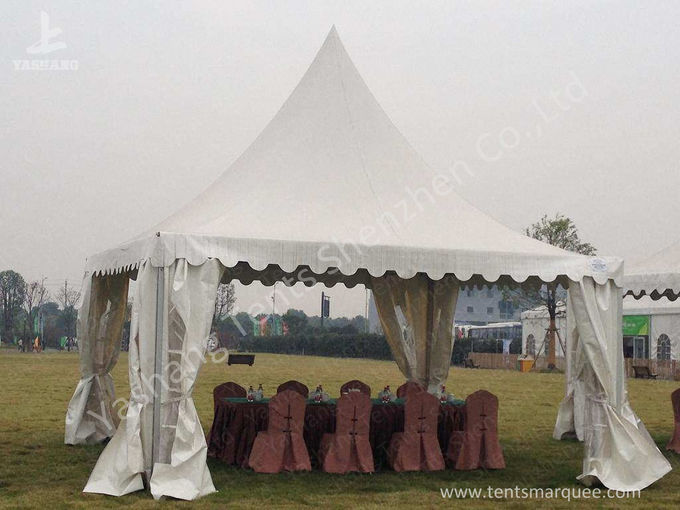 Прокатов шатров свадьбы 300 человек шатер рамки роскошных алюминиевый с прозрачным ПВК Виндовс
