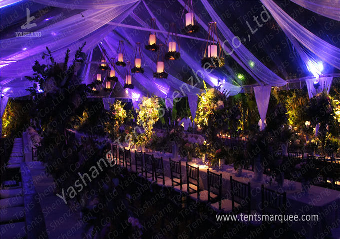 Украшенные шатры свадьбы задворк/сада большие высокопрочные для 1000 человек